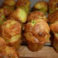 Muffins au courgettes et fromage