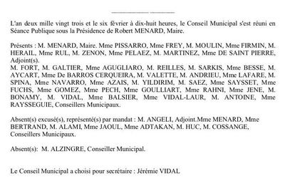 BÉZIERS - UNE BONNE MOTION MUNICIPALE