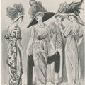 Mode 1910 pour le théâtre vintage