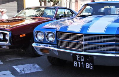 Béthune Rétro 2019 Reboot - une belle paire de muscle-cars.. la Chevelle ou la Mopar?