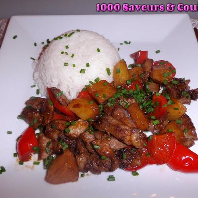 Sauté de Porc à l'Ananas