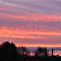 Ciels du soir de Novembre