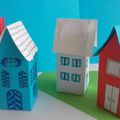 Atelier petites maisons en papier