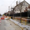 Les travaux d'élargissement du boulevard Maurice Berteaux à Franconville