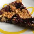 Gâteau aux mûres façon crumble 