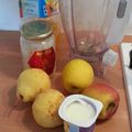 MISE A JOUR RECETTE -  SMOOTHIE POMMES POIRES