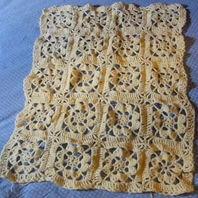couverture de bébé au crochet