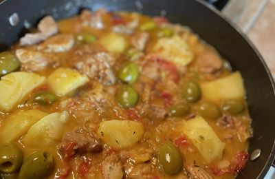 Rituel culinaire estival : mon sauté de veau aux olives
