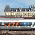 La Rame ETCS en gare de Belfort, le 14 septembre 2019