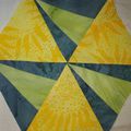 Défi hexagones 2017 de France patchwork