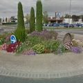 Rond-point à Massieux