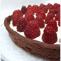 Tartelettes aux deux chocolats & framboises