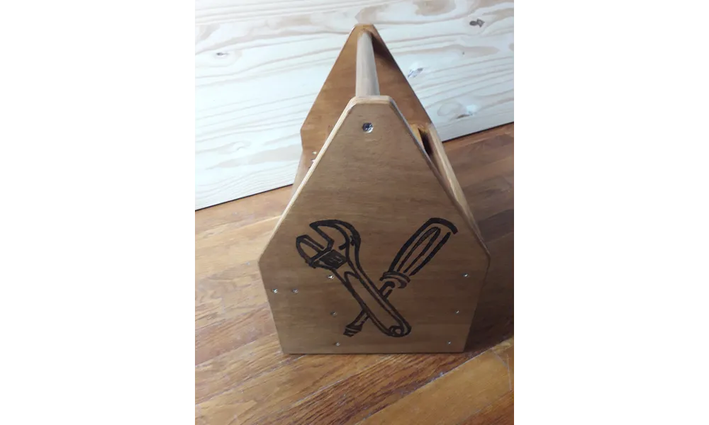 Fabrication d'une caisse à outils en bois