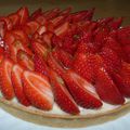 Tarte aux fraises