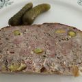 PATE DE CAMPAGNE AUX PISTACHES