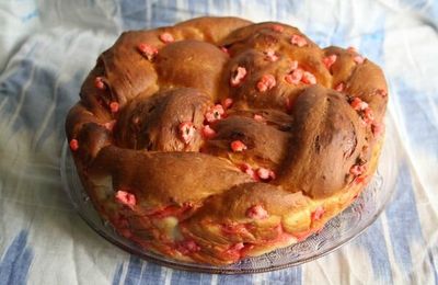 Brioche aux pralines...à se damner