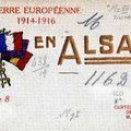 La guerre européenne en Alsace, 1914-1916