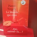 Le Monde qui reste - Pierre Vergely