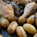 Poulet aux olives et citron