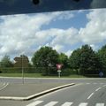 Rond-point à Fougères