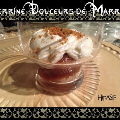 Verrine Chantilly Marrons