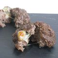 Boulettes de boeuf coeur de mozzarella