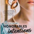 Honorables intentions, de Fabiola Chenet