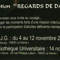 expo "regards de Dakar" à l'UCJG, puis à la BU du Havre