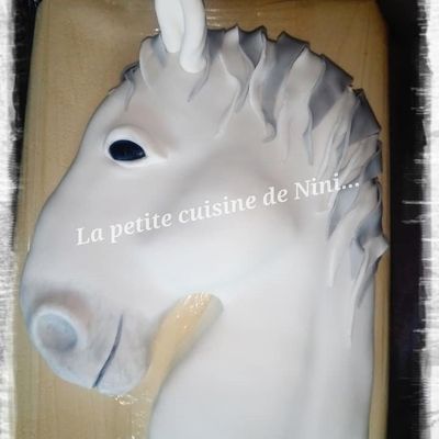 Gâteau Poney - cheval