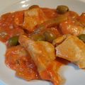 Escalopes courgettes tomates