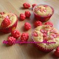 Muffins au praline rose 