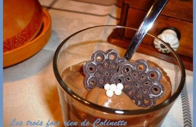 Mousse au chocolat et tofu soyeux (redif) sans lait et sans matière grasse