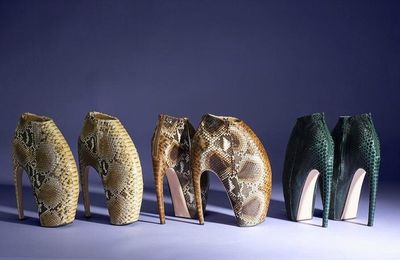 Alexander McQueen’s Fantastical Armadillo Boot for UNICEF to support UNICEF’s Nepal relief efforts