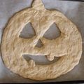 Fougasses d'Halloween aux oignons 