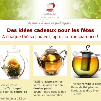Des idées cadeaux pour les fêtes...