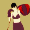 Punch Bag With Open Heart