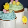 Cupcakes "nids de Pâques"