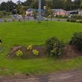 Rond-point à Drumrooske (Irlande)