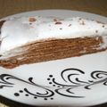 Recette: Gateau de crêpes choco coco 