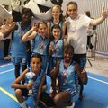 U11F1 : victoire au tournoi de Pont-du-Château