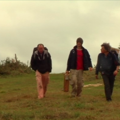 garçons sur la lande, tournage octobre
