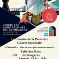 Journées du patrimoine 2018 à Sougères en Puisaye