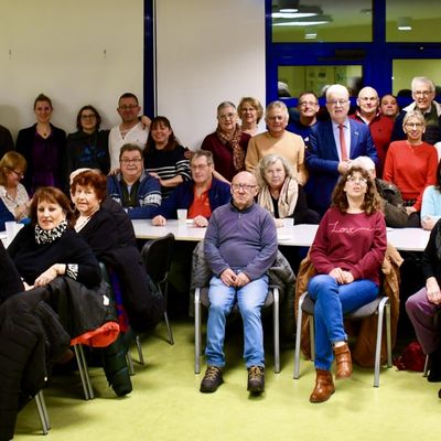 VŒUX ET GALETTE DES ROIS A L’AMICALE DES CHAMPS-ÉLYSÉES.