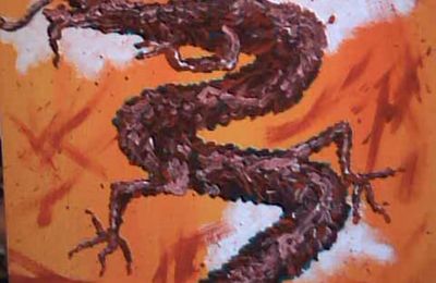 painted june 1, 2008 &quot;heart of dragon&quot; 