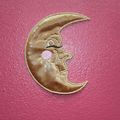 Broche " la luna"