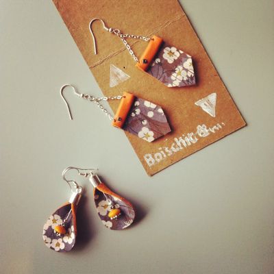 Encore des boucles d'oreilles...