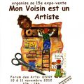 "MON VOISIN EST UN ARTISTE"