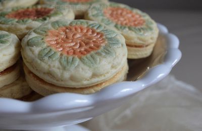 Sablés fondants sans œufs à la confiture 