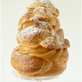 CHOUX A LA CREME : PATE : 85 gr d'eau 85 gr de