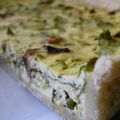 Tarte à la brousse et aux herbes fraîches